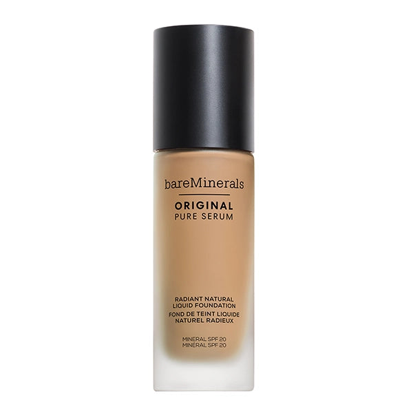 bareMinerals Original Pure Serum Radiant Natural Liquid Foundation Mineral SPF 20-Medium Neutral 3#Shade_Medium Neutral 3