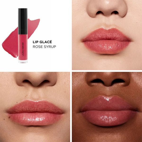 Laura Mercier Lip Glace#Shade_Rose Syrup