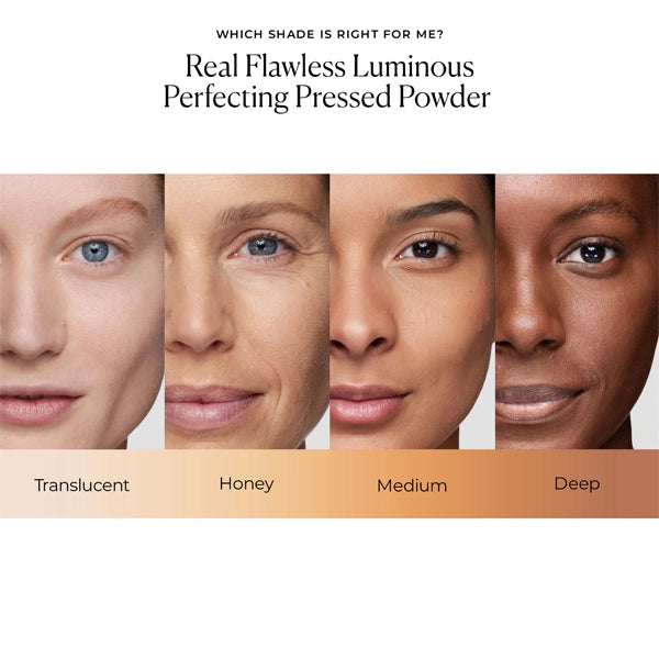 Laura Mercier Real Flawless Luminous Perfecting Pressed Powder - Translucent Honey#Shade_Translucent Honey