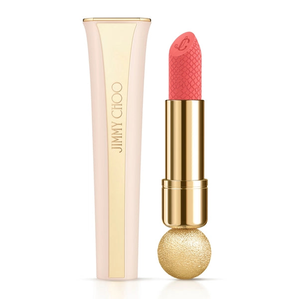 Jimmy Choo Seduction Collection Lipstick 014 Coral Sunset#Shade_014 Coral Sunset