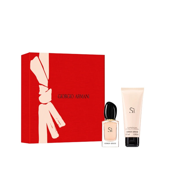 Giorgio Armani Si Eau de Parfum Pour Femme 30ml with body lotion 75ml
