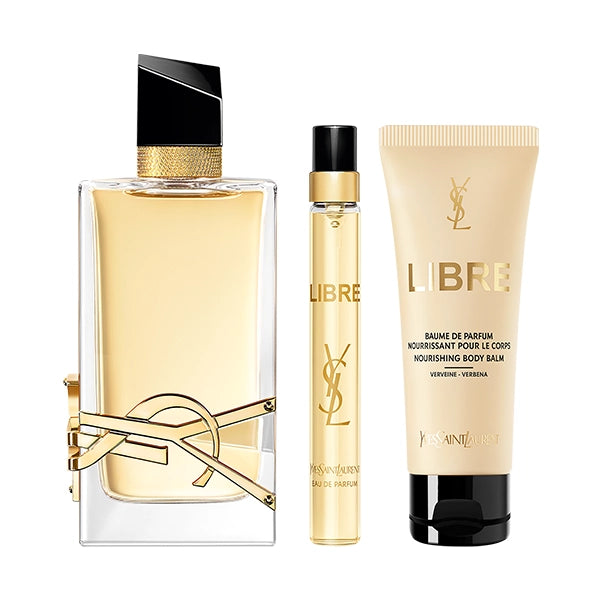 Yves Saint Laurent Libre EDP Women's Perfume Gift Set 90ml + 10ml & Body Balm 50ml