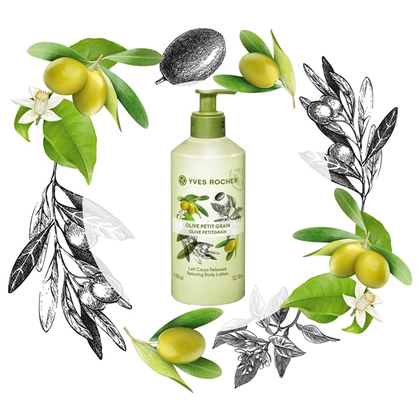 Yves Rocher Relaxing Body Lotion Olive Petit Grain