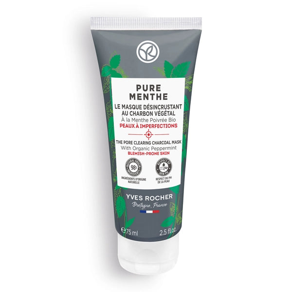Yves Rocher Pure Menthe The Pore Clearing Charcoal Mask