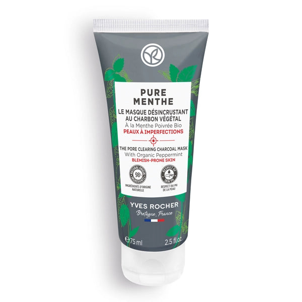 Yves Rocher Pure Menthe The Pore Clearing Charcoal Mask