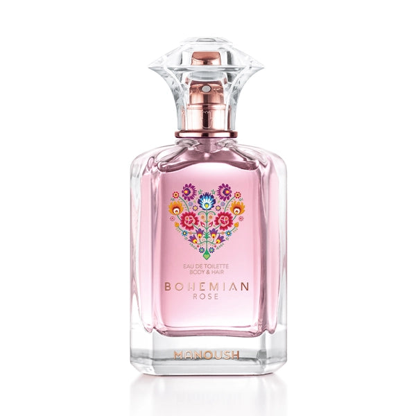 Manoush Bohemian Rose Eau de Toilette Body & Hair#Size_100 ml