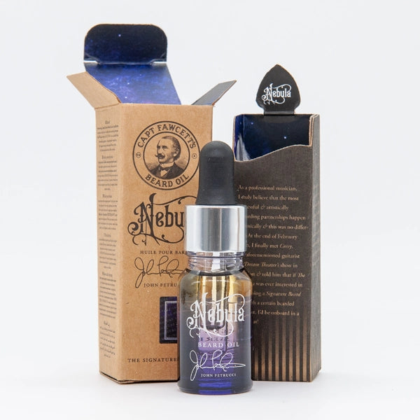 Captain Fawcett John Petrucci's 'Nebula' Beard Oil Travel Sized
