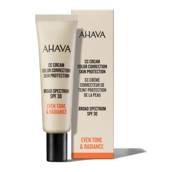 AHAVA CC Cream Color Correction Skin Protection Broad Spectrum SPF 30