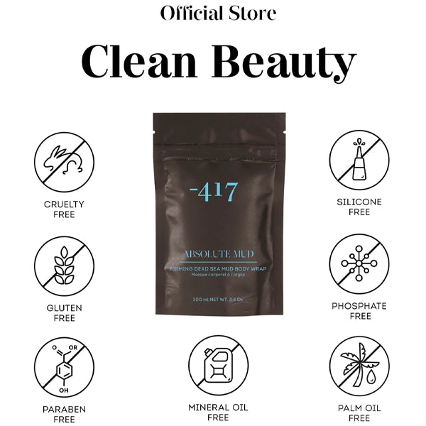 Minus 417 Absolute Mud Firming Dead Sea Mud Body Wrap