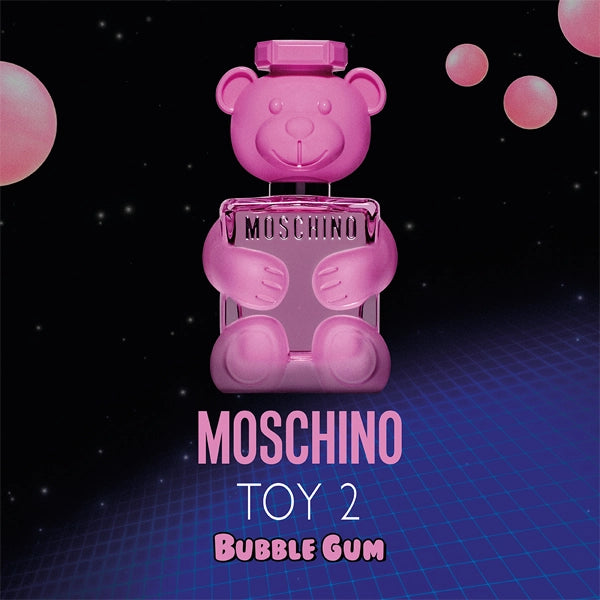 Moschino Toy 2 Bubble Gum Gift Set Eau de Toilette 100ml and Perfumed Bath & Shower Gelml With Perfumed Body Lotion 100ml And Eau de Toilette Miniature 5ml
