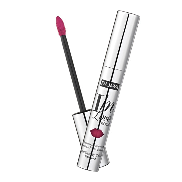 Pupa Milano I'M Loveproof Matt Liquid Lip Colour Kiss Proof Flamingo Fuchsia 2.7ml#Shade_Flamingo Fuchsia