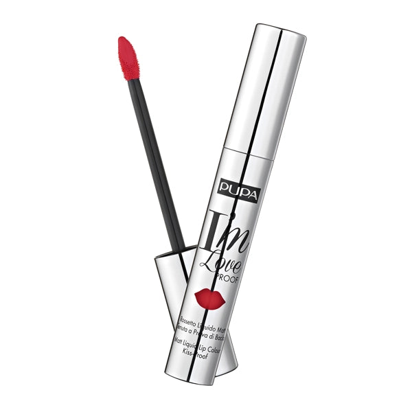 Pupa Milano I'M Loveproof Matt Liquid Lip Colour Kiss Proof Fire Red 2.7ml#Shade_Fire Red