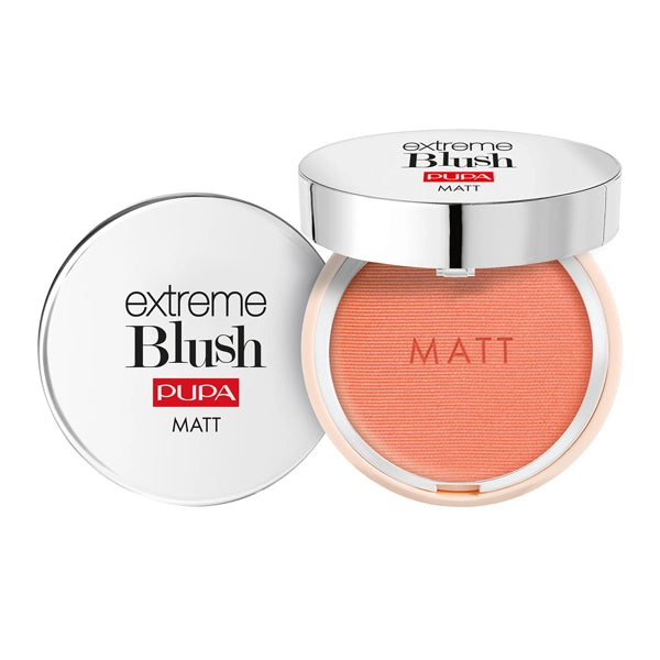 Pupa Milano Extreme Blush Matt Natural Effect Compact Blush Romantic Pink 4gm#Shade_Romantic Pink