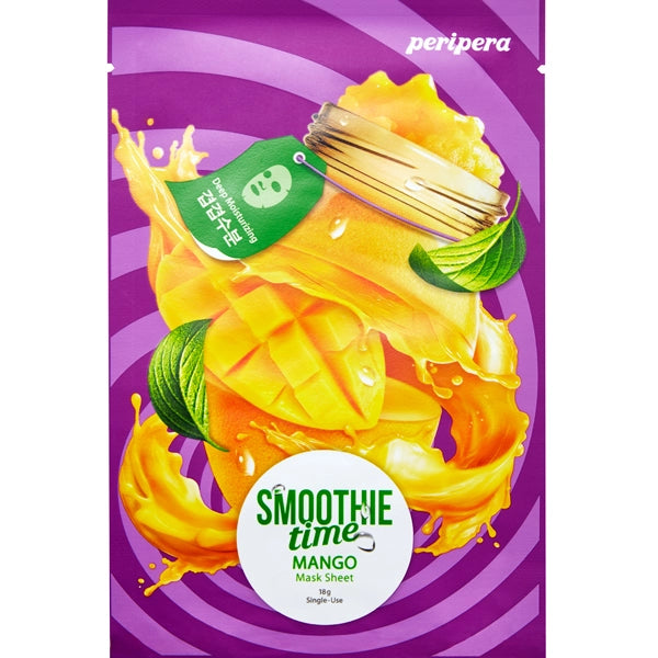 Peripera Smoothie Time Mask Sheet 4 Mango Moisturizing