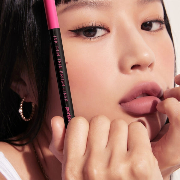 Peripera Ink Thin Thin Brush Liner 001 Black Noir 0.5gm#Shade_001 Black Noir