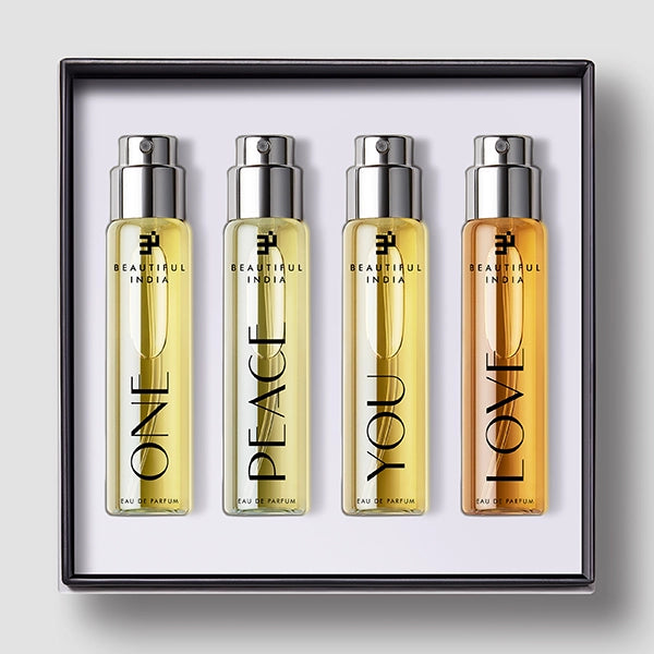 BEAUTIFUL INDIA - DISCOVERY SET 15ML x 4 Pcs