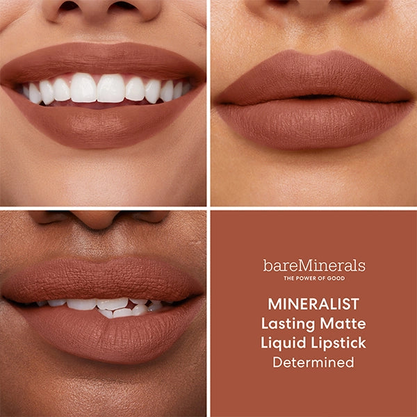 bareMinerals Mineralist Lasting Matte Liquid Lipstick - Determined#Shade_Determined