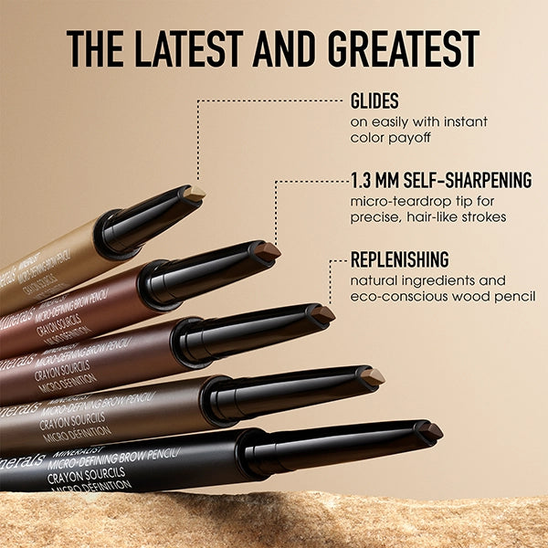 bareMinerals Mineralist Brow Pencil (w/n) - Coffee#Shade_Coffee