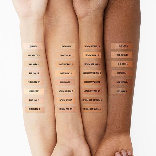bareMinerals Original Pure Serum Radiant Natural Liquid Foundation Mineral SPF 20-Medium Deep Warm 4.5#Shade_Medium Deep Warm 4.5