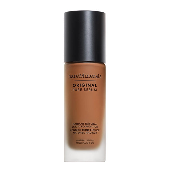 bareMinerals Original Pure Serum Radiant Natural Liquid Foundation Mineral SPF 20-Deep Warm 5#Shade_Deep Warm 5
