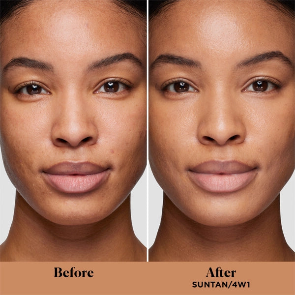 Laura Mercier Real Flawless Weightless Perfecting Foundation - 4W1 Suntan​#Shade_4W1 Suntan​