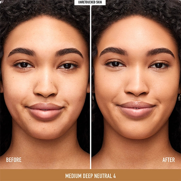 bareMinerals Original Pure Serum Radiant Natural Liquid Foundation Mineral SPF 20-Medium Deep Neutral 4#Shade_Medium Deep Neutral 4