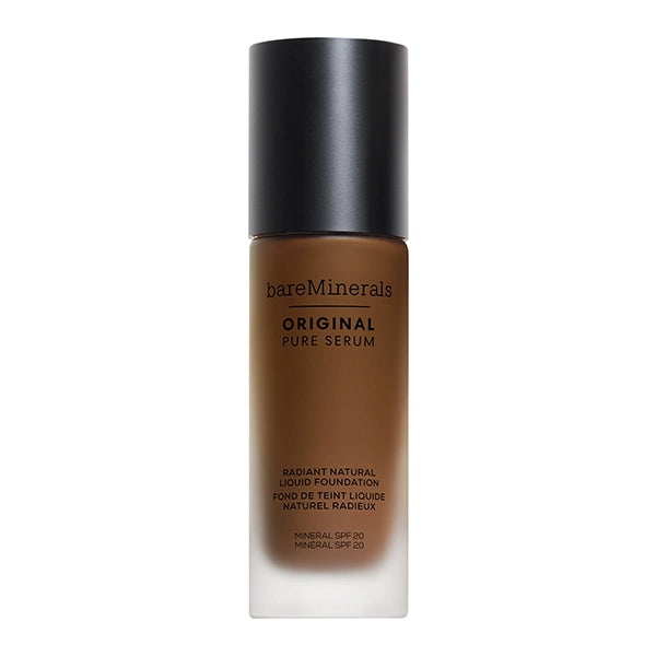 bareMinerals Original Pure Serum Radiant Natural Liquid Foundation Mineral SPF 20-Deep Warm 6#Shade_Deep Warm 6