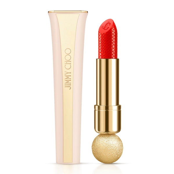 Jimmy Choo Seduction Collection Lipstick 004 Coral Kiss#Shade_004 Coral Kiss