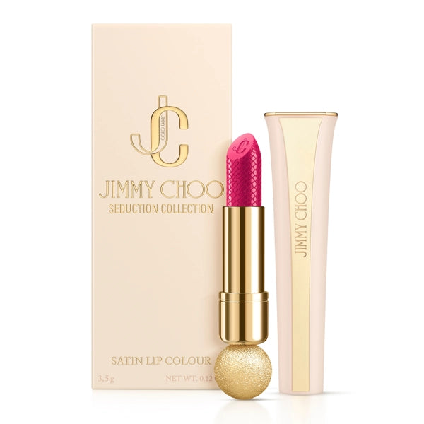 Jimmy Choo Seduction Collection Lipstick 007 Hot Pink#Shade_007 Hot Pink