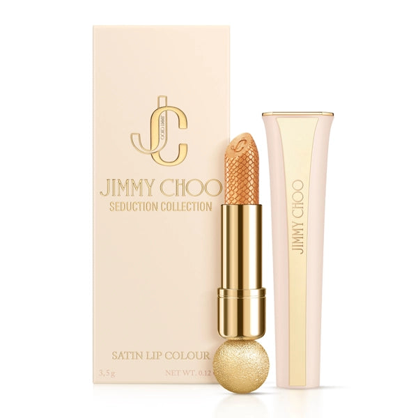 Jimmy Choo Seduction Collection Lipstick 010 Golden Choo#Shade_010 Golden Choo