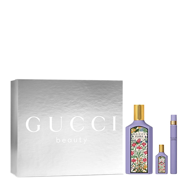 GUCCI Flora Magnolia Eau de Parfum Giftset 100ml and Miniature 10ml and Miniature 5ml