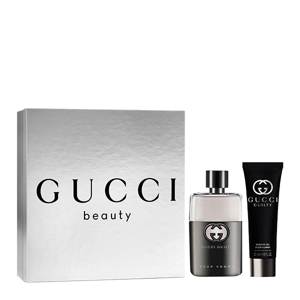 GUCCI Guilty Pour Homme Eau de Toilette Giftset 50ml and Shower Gel 50ml 