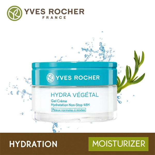 Yves Rocher Hydra Vegetal 48H Non-Stop Moisturizing Gel Cream 