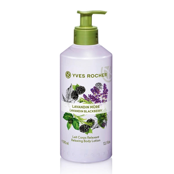 Yves Rocher Relaxing Body Lotion Lavander Blackberry 390 ml 