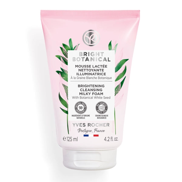 Yves Rocher Bright Botanical - Brightening Cleansing Milky Foam with Botanical White seed