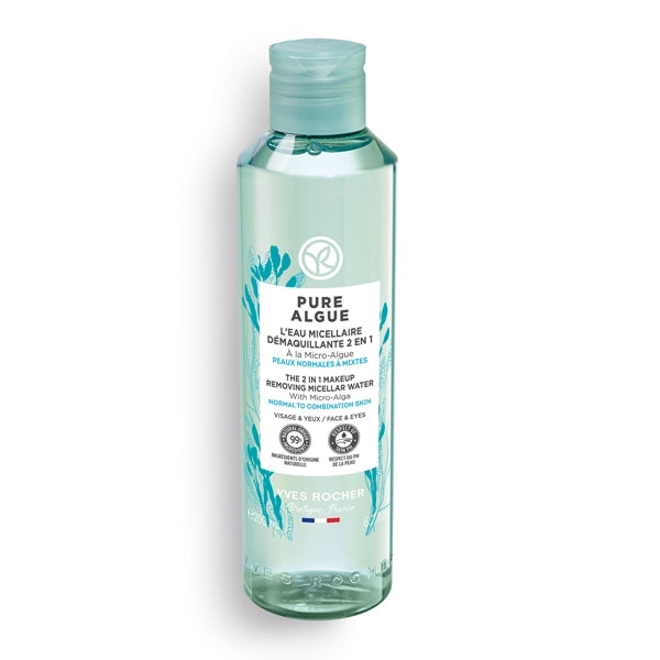 Yves Rocher Pure Algue The 2 In 1 Makeup Removing Micellar Water