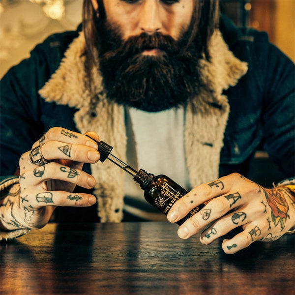 Captain Fawcett Ricki Hall's Booze & Baccy Beard Oil