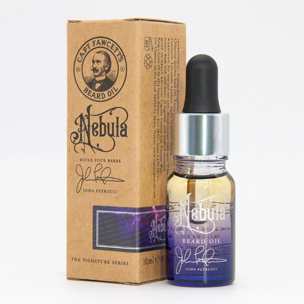 Captain Fawcett John Petrucci's 'Nebula' Beard Oil Travel Sized