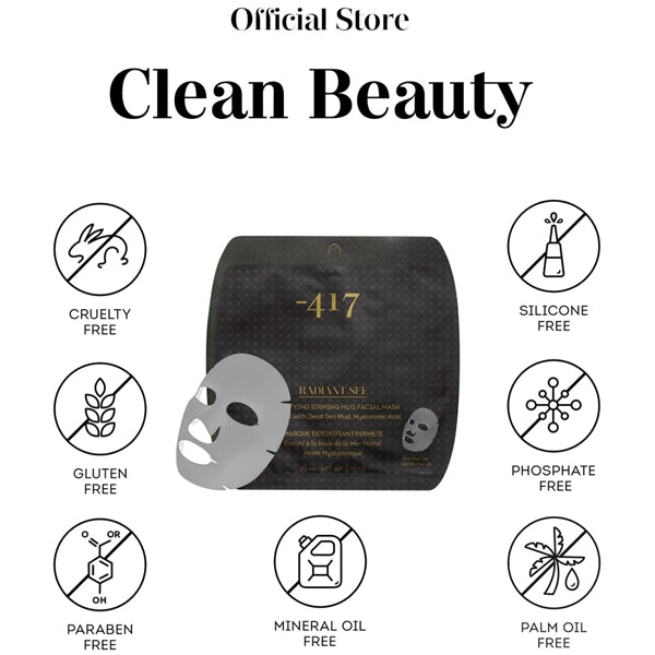 Minus 417 Radiant See Detoxifying Firming Mud Facial Mask