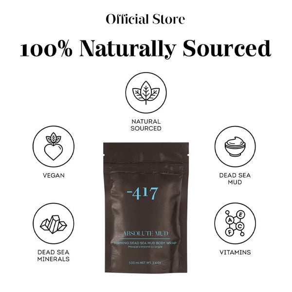 Minus 417 Absolute Mud Firming Dead Sea Mud Body Wrap