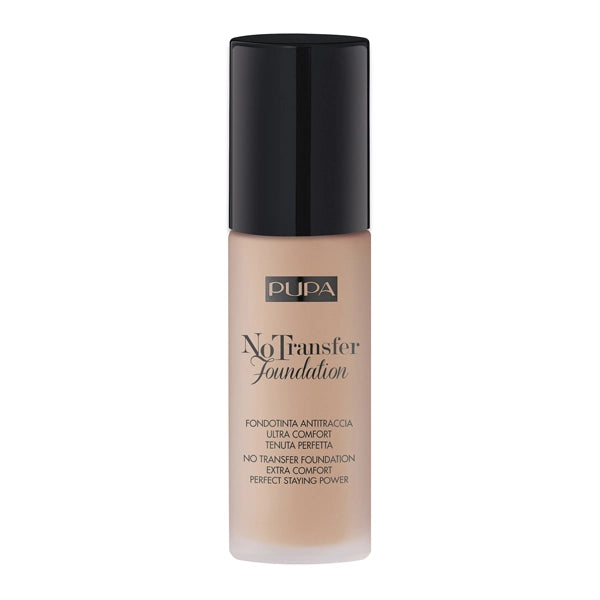 Pupa Milano No Transfer Foundation Extra Comfort - Perfect Staying Power Light Beige 30ml#Shade_Light Beige: