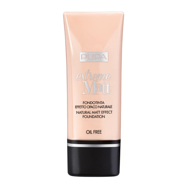 Pupa Milano Extreme Matt Natural Matt Effect Foundation Light Beige 30ml#Shade_Light Beige