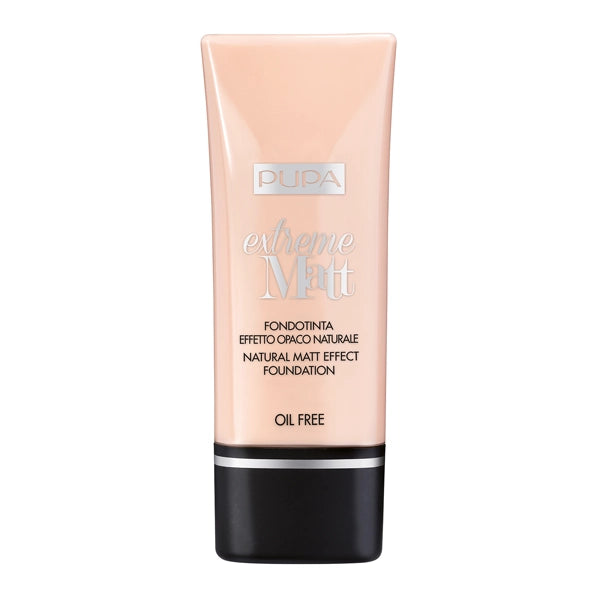 Pupa Milano Extreme Matt Natural Matt Effect Foundation Sand 30ml#Shade_Sand:3