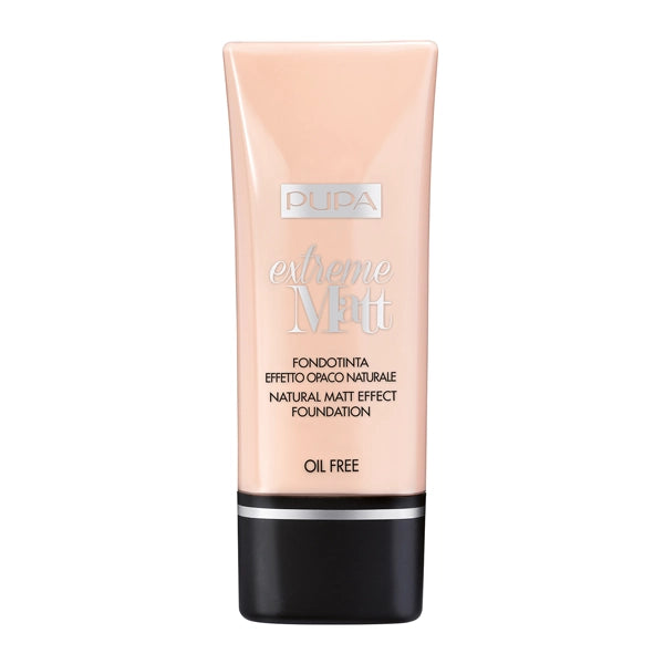 Pupa Milano Extreme Matt Natural Matt Effect Foundation Golden Beige 30ml#Shade_Golden Beige:5
