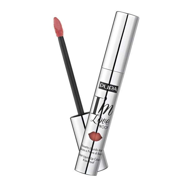 Pupa Milano I'M Loveproof Matt Liquid Lip Colour Kiss Proof Delicate Nude 2.7ml#Shade_Delicate Nude
