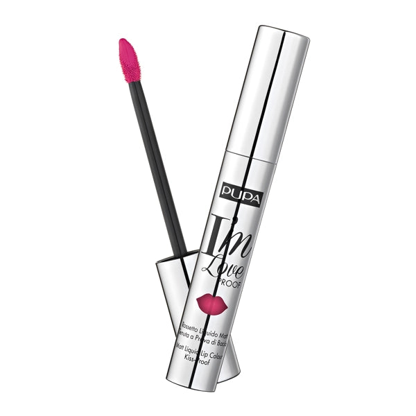 Pupa Milano I'M Loveproof Matt Liquid Lip Colour Kiss Proof Bright Fuchsia 2.7ml#Shade_Bright Fuchsia
