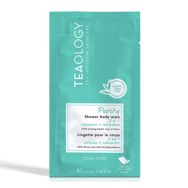 Teaology Yoga Care | Purity Shower Body Wipe