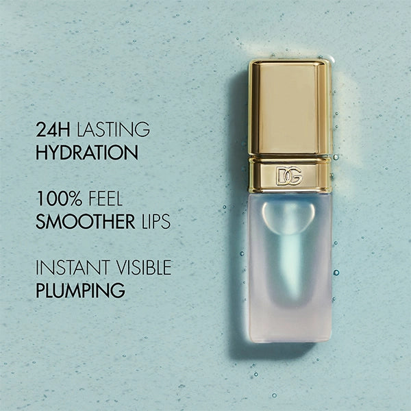 Dolce&Gabbana Mint Oil Lip Plumper Flash Plumping* Lip Oil *Clinical Test **Self Evaluation Test