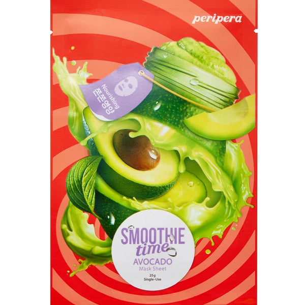 Peripera Smoothie Time Mask Sheet 5 Avocado Nourishing