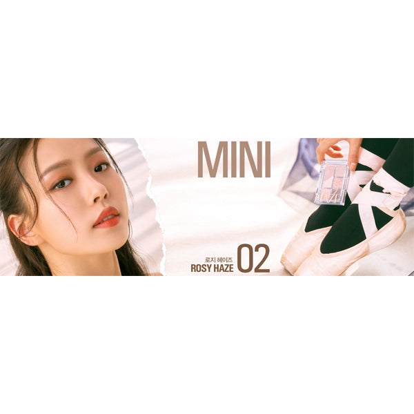 Clio Pro Eye Palette Mini002 Rosy Haze 4gm#Shade_002 Rosy Haze